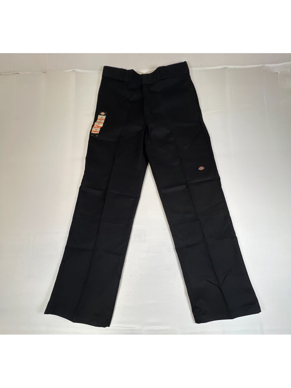Dickies Men NWT 34x34 Black Double Knee Work Pants Loose Fit Utility Casual